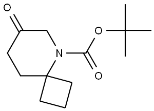 tert-Butyl 7-oxo-5-azaspiro[3.5]nonane-5-carboxylate Structural