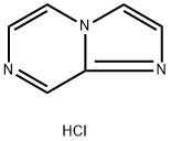Imidazo[1,2-a]pyrazine, hydrochloride (1:1) Structural