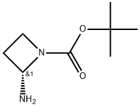 tert-butyl(S)-2-aminoazetidine-1-carboxylate Structural