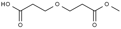 COOH-PEG1-CH2CH2COOMe Structural