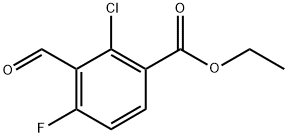 Ethyl 2-chloro-4-fluoro-3-formylbenzoate