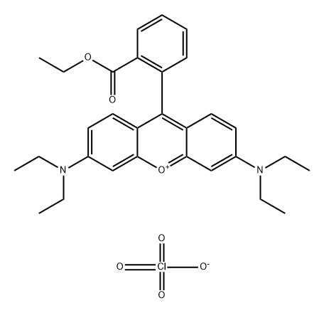 RHODAMINE 3B PERCHLORATE Structural