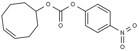 rel-(1R-4E-pR)-Cyclooct-4-en-1-yl (4-nitrophenyl) carbonate Structural