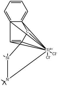 Titanium, dichloro[N-(1,1-dimethylethyl)-1-[(1,2,3,3a,7a-η)-1H-inden-2-yl]-1,1-dimethylsilanaminato(2-)-κN]-