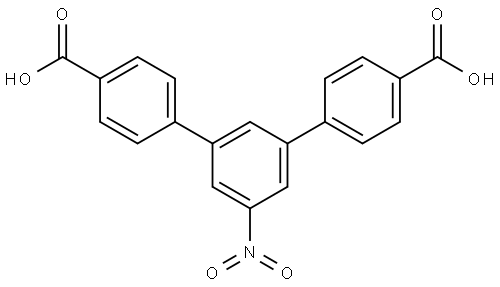 1,1':3',1''-Terphenyl]-4,4''-dicarboxylic acid, 5'-nitro- Structural