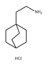 Bicyclo[2.2.2]octane-1-ethanamine, hydrochloride (1:1) Structural