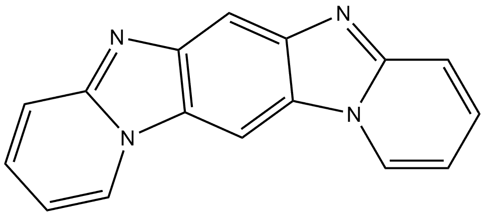 Dipyrido[1,2-a:1',2'-a']benzo[1,2-d:5,4-d']diimidazole Structural