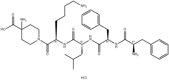 Difelikefalin 3HCl Structural