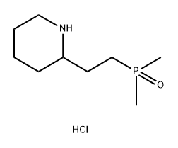 Dimethyl(2-(piperidin-2-yl)ethyl)phosphine oxide hydrochloride Structural