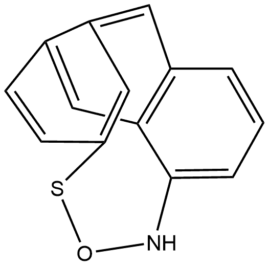 Anthracene-6,1-thioximine (9CI) Structural