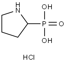 Pyrrolidin-2-ylphosphonic acid hydrochloride Structural