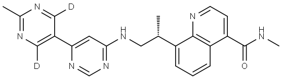 VX-984 enantiomer Structural
