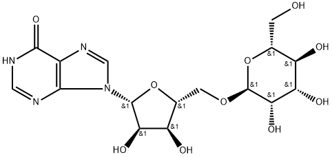 Inosine,5'-O-a-D-mannopyranosyl-(9CI) Structural