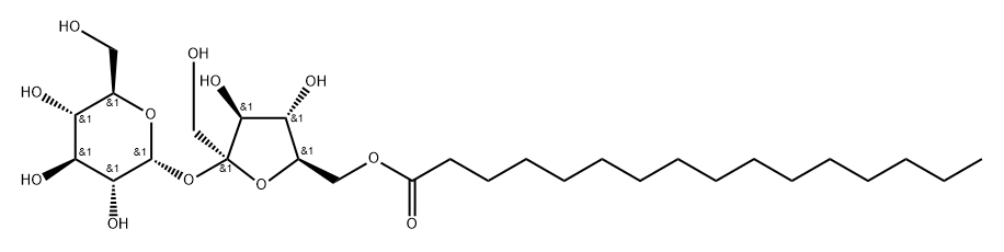 Sucrose 6'-palmitate Structural