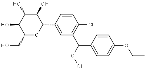 Dapagliflozin peroxide impurit Structural