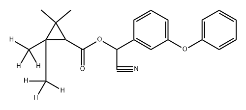 FENPROPATHRIN (D6, 98%) 100 UG/ML IN NONANE Structural