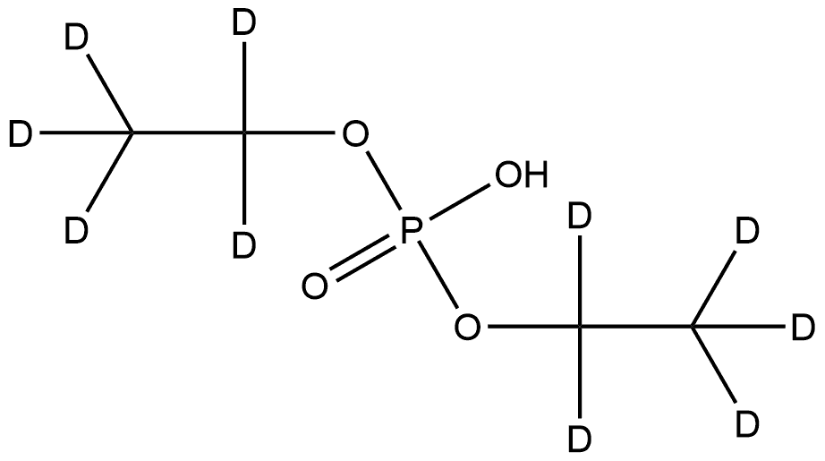 Diethyl-d10 Phosphate Structural