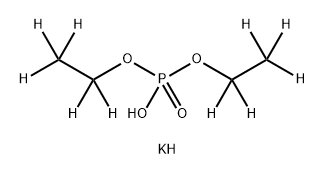 O,O-DIETHYLPHOSPHORIC ACID, POTASSIUM SALT (DIETHYL-D10, 98%)  100 UG/ML IN METHANOL Structural