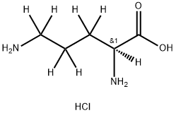 L-ORNITHINE:HCL(D7, 98%) Structural