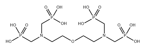 Phosphonicacid,P,P',P'',P'''-[oxybis[2,1-ethanediylnitrilobis(methylene)]]tetrakis- Structural