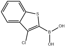 B-(3-Chlorobenzo[b]thien-2-yl)boronic acid Structural