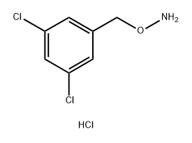 Hydroxylamine, O-[(3,5-dichlorophenyl)methyl]-, hydrochloride (1:1) Structural
