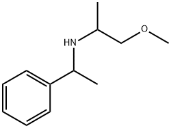 Benzenemethanamine, N-(2-methoxy-1-methylethyl)-α-methyl- Structural