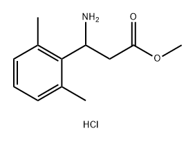 Benzenepropanoic acid, β-amino-2,6-dimethyl-, methyl ester, hydrochloride (1:1) Structural