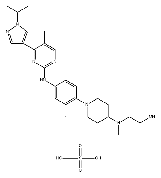 Flonoltinib maleate Structural