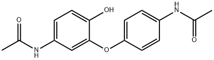 Acetamide, N-?[4-?[5-?(acetylamino)?-?2-?hydroxyphenoxy]?phenyl]?- Structural