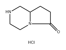octahydropyrrolo[1,2-a]pyrazin-6-one dihydrochloride Structural
