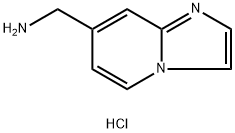 Imidazo[1,2-a]pyridine-7-methanamine, hydrochloride (1:2) Structural
