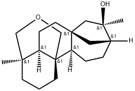 Kauran-16-ol, 18,20-epoxy-, (4α)- (9CI) Structural