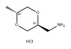 rac-1-[(2R,5S)-5-methyl-1,4-dioxan-2-yl]methanam
ine hydrochloride Structural