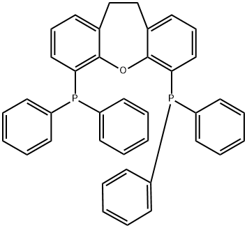 Phosphine, 1,1'-(10,11-dihydrodibenz[b,f]oxepin-4,6-diyl)bis[1,1-diphenyl- Structural