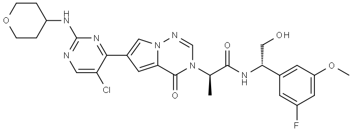ERK1/2 inhibitor 6 Structural
