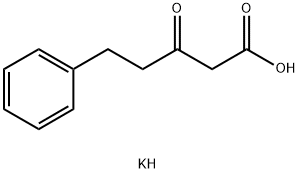 Benzenepentanoic acid, β-oxo-, potassium salt (1:1) Structural