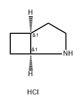 rac-(1R,5R)-2-azabicyclo[3.2.0]heptane hydrochloride, cis Structural