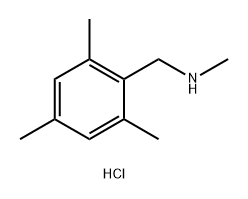 methyl[(2,4,6-trimethylphenyl)methyl]amine hydrochloride Structural