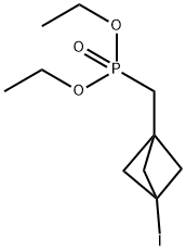 diethyl ({3-iodobicyclo[1.1.1]pentan-1-yl}methyl)phosphonate Structural