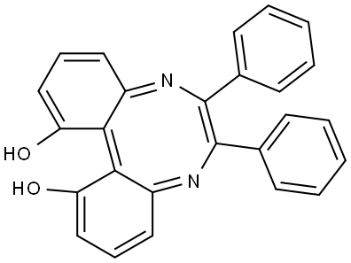 Dibenzo[e,g][1,4]diazocine-1,12-diol, 6,7-diphenyl-, (12aR)- Structural