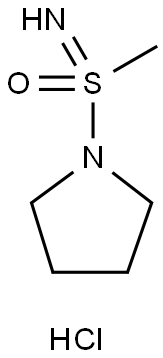 imino(methyl)(pyrrolidin-1-yl)-lambda6-sulfanone hydrochloride Structural