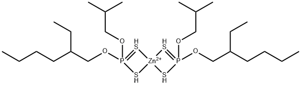 zinc bis[O-(2-ethylhexyl)] bis[O-(isobutyl)] bis(dithiophosphate) 