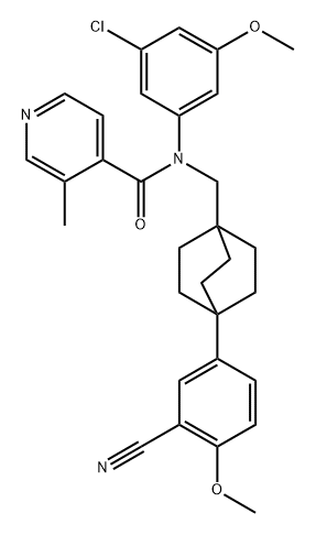 FXR/TGR5 agonist 1 Structural