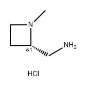 2-Azetidinemethanamine, 1-methyl-, hydrochloride (1:1), (2S)- Structural