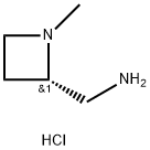 2-Azetidinemethanamine, 1-methyl-, hydrochloride (1:2), (2S)- Structural