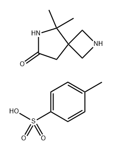 2,6-Diazaspiro[3.4]octan-7-one, 5,5-dimethyl-, compd. with 4-methylbenzenesulfonate (1:1) Structural