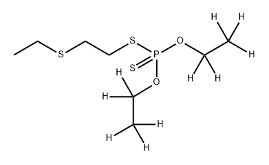DISULFOTON (DI-O-ethyl-D10, 98%) Structural