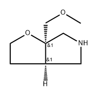 rel-(3aR,6aR)-6a-(Methoxymethyl)hexahydro-2H-furo[2,3-c]pyrrole Structural