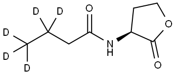 N-butyryl-L-Homoserine lactone-d5 Structural